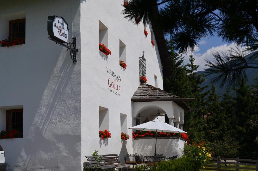 Ansitz Goller Hotel Rasun di Sopra Buitenkant foto